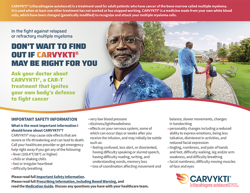 CARVYKTI® patient brochure